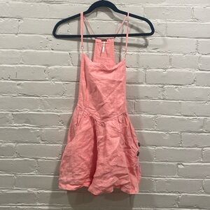 Lightweight pink overalls from Free People!